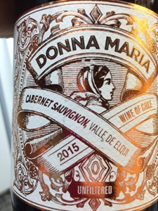 Vina falernia Donna Maria Cabernet Sauvignon 2015